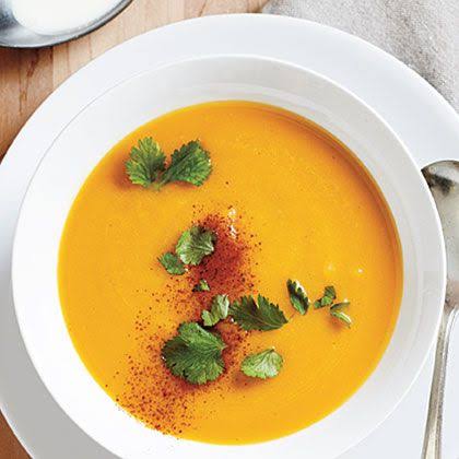 Butternut Soup with Coconut Cream