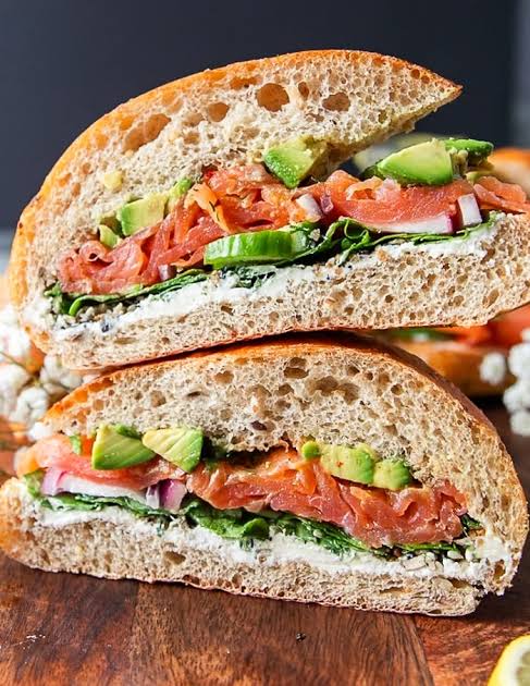 Smoked Salmon Sandwich
